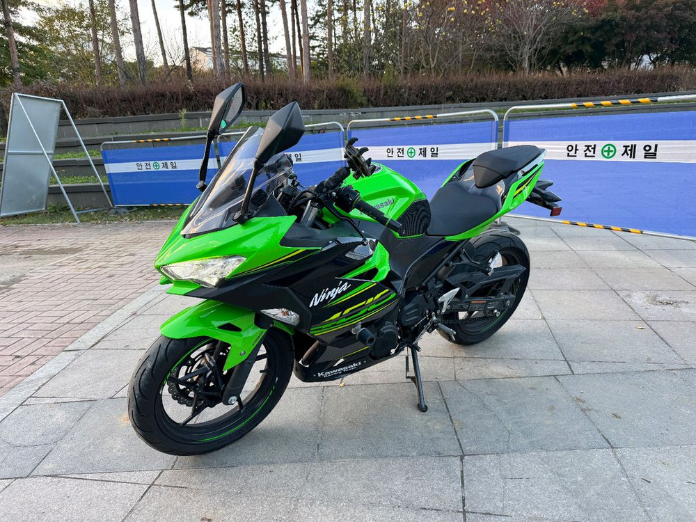 가와사키 닌자400 18년식 풀튜닝풀옵션 abs 팝니다--4