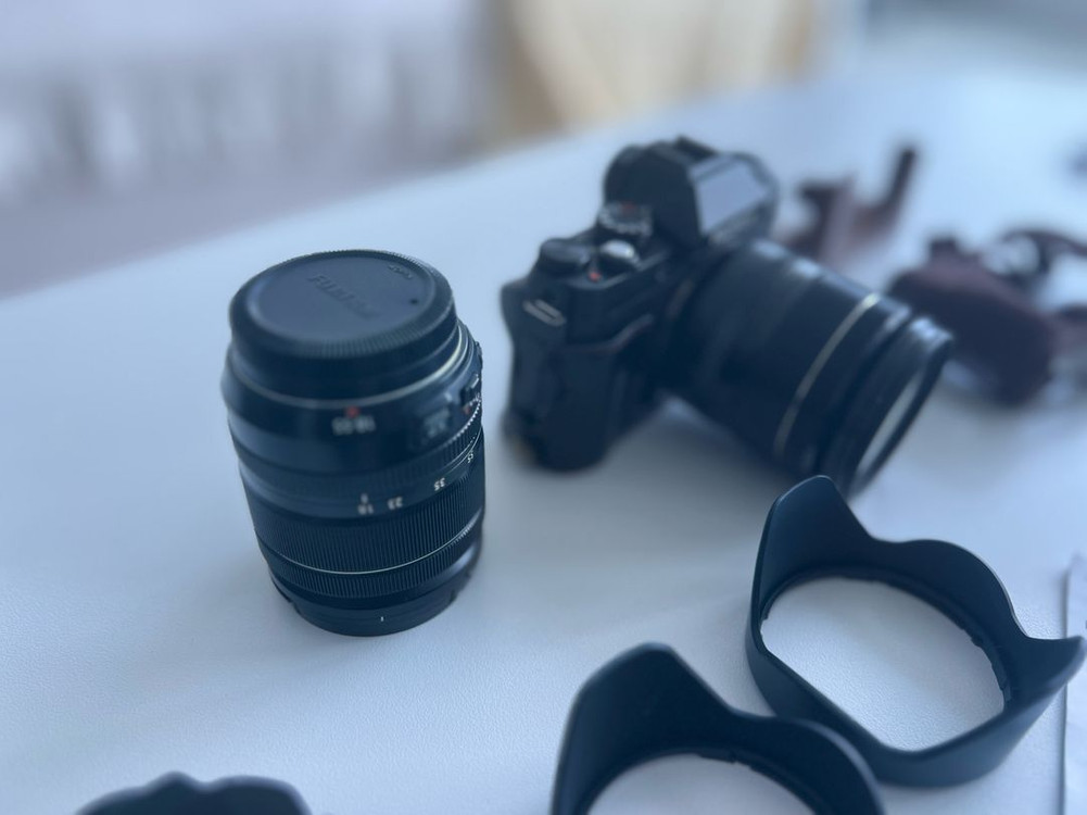 후지필름 X-T100 카메라, XF18-55mm 렌즈--3