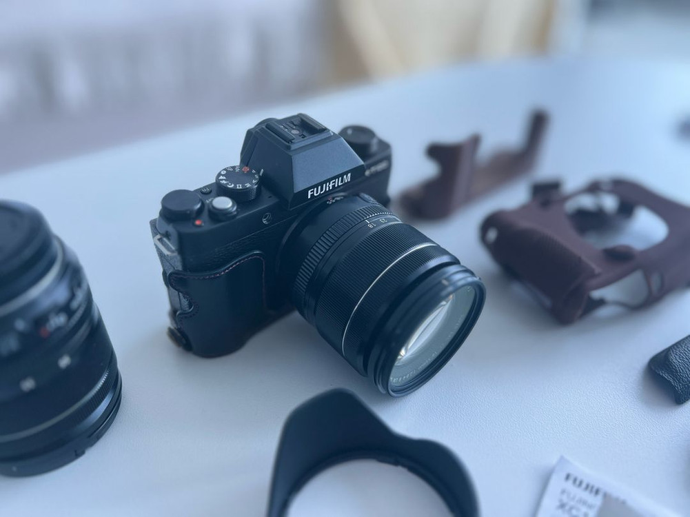 후지필름 X-T100 카메라, XF18-55mm 렌즈--4