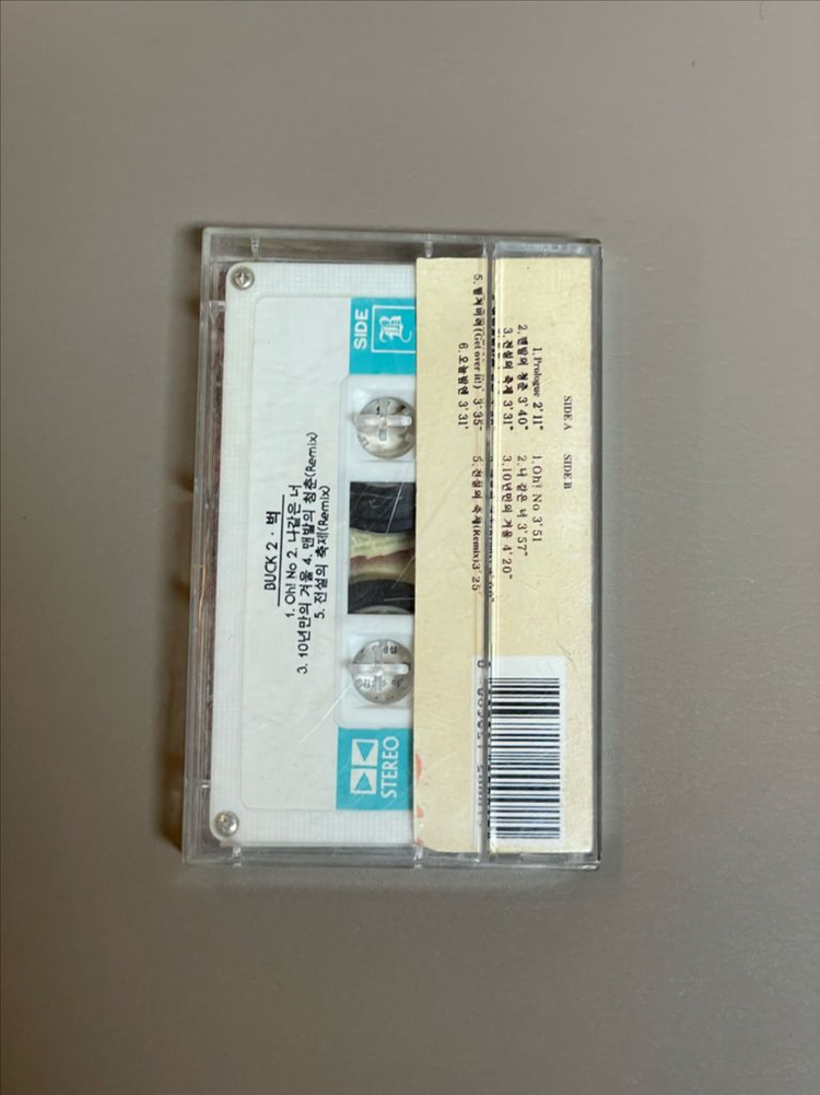 벅 BUCK 2집 맨발의 청춘 카세트 테이프--3