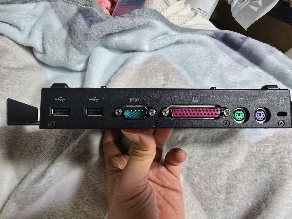 HP노트븍 도킹스테이션--2