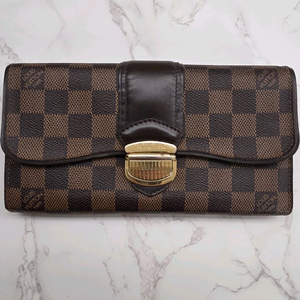 루이비통 다미에 장지갑 브라운