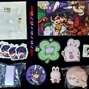 (반택포)수현굿즈 일괄판매 픽셀리 잠뜰 뜰팁