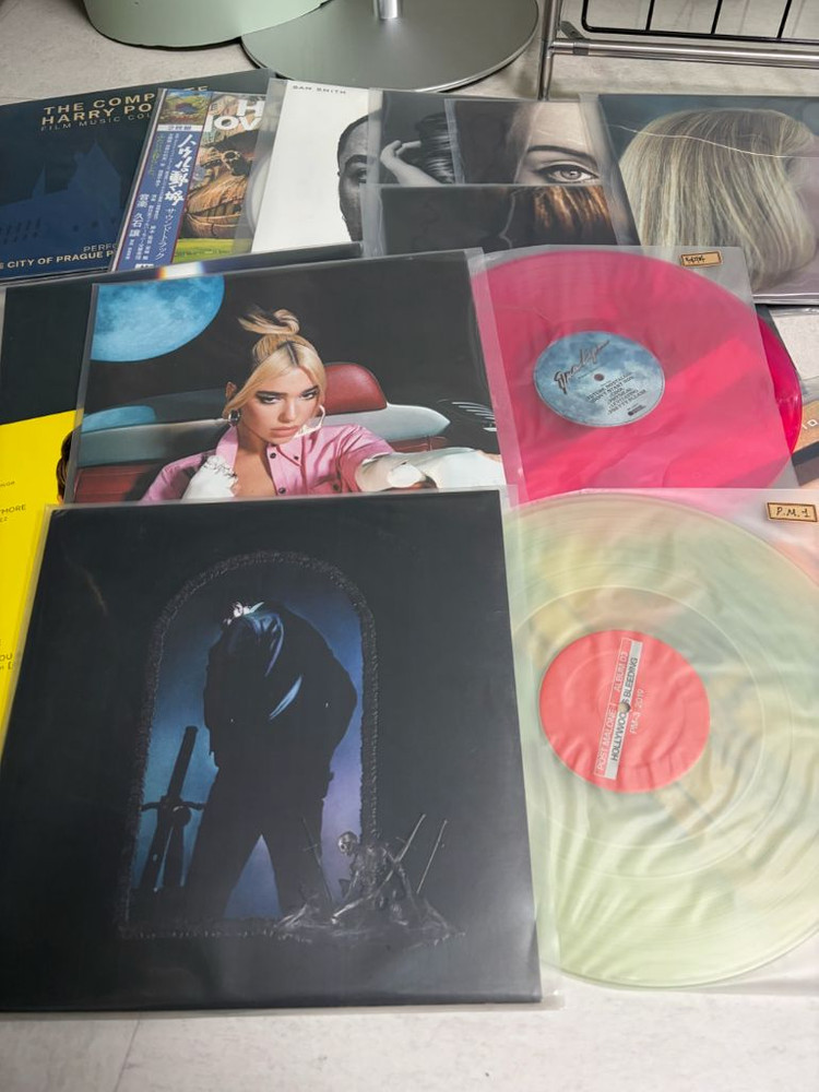 바이닐 정리합니다 버스커 두아리파 아델 포스트말론 이매진드래곤 등등 이미지