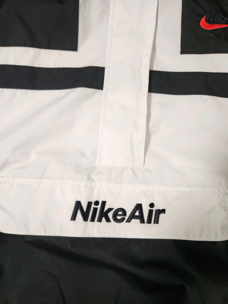 나이키 스포츠웨어 에어 우븐 아노락 바람막이 자켓 화이트 블랙 사이즈M여러 중고사이트에도 같이 판매하고 있어서 삭제--5