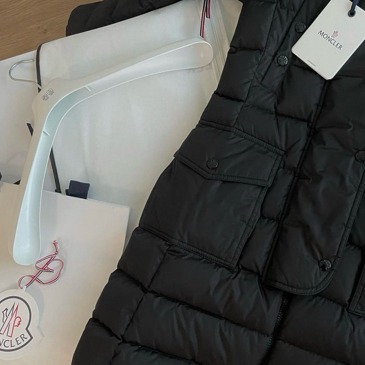 몽클레어 클로에 21f/w 폭스퍼 블랙 0사이즈 이미지