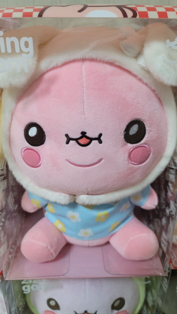 몬스타엑스 투턱곰 인형굿즈 6종 완전체 풀세트 새상품--2