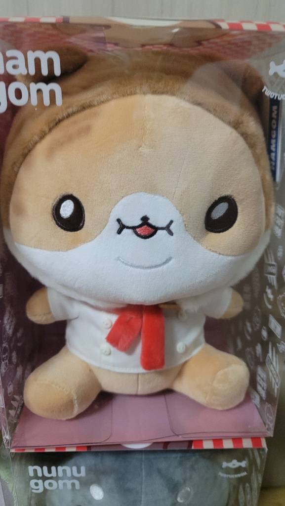 몬스타엑스 투턱곰 인형굿즈 6종 완전체 풀세트 새상품--3