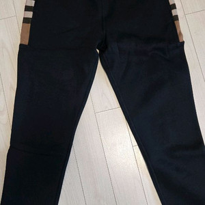 버버리 기모 조거팬츠 바지 L