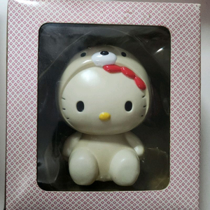 헬로키티 십이지간지 고전 키티 저금통 강아지 키티 빈티지 이미지