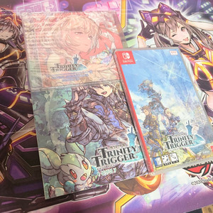 닌텐도 스위치 성탑신기 트리니티 트리거 곽팩 새제품