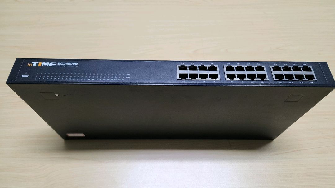 ipTIME SG24000M 24포트 기가비트 스위칭 허브 #2--0