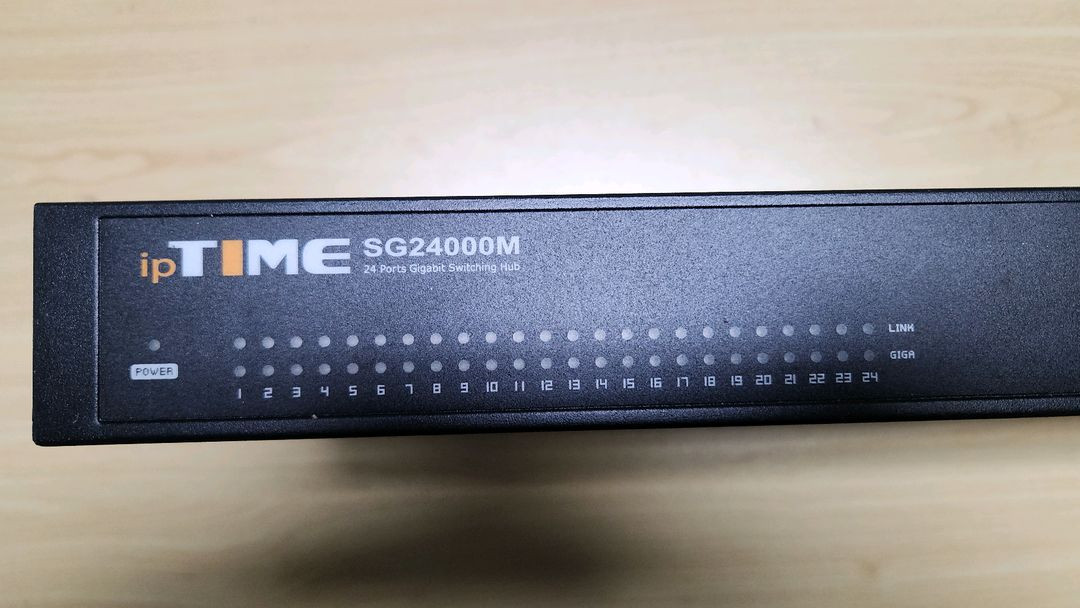 ipTIME SG24000M 24포트 기가비트 스위칭 허브 #2--1