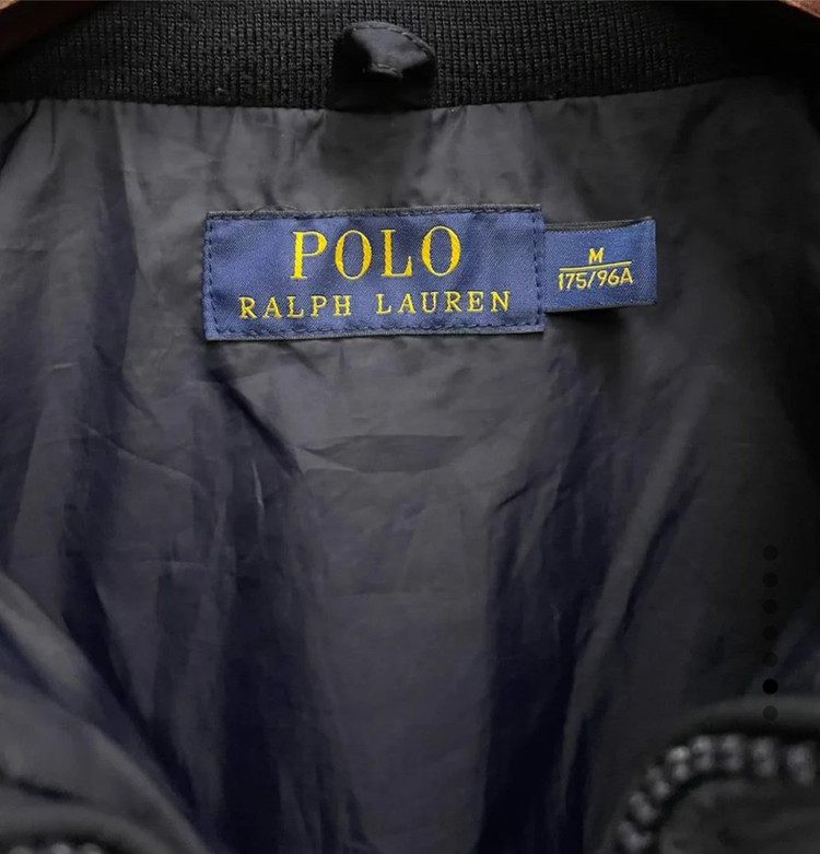 M 100 polo 폴로 랄프로렌 블랙 윈드브레이커 바람막이 자켓 / 폴로 체크 셔츠--5