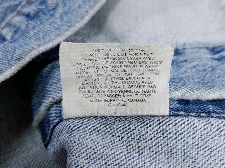 90년대 리바이스 75525-0412 오버핏 데님자켓 L--18