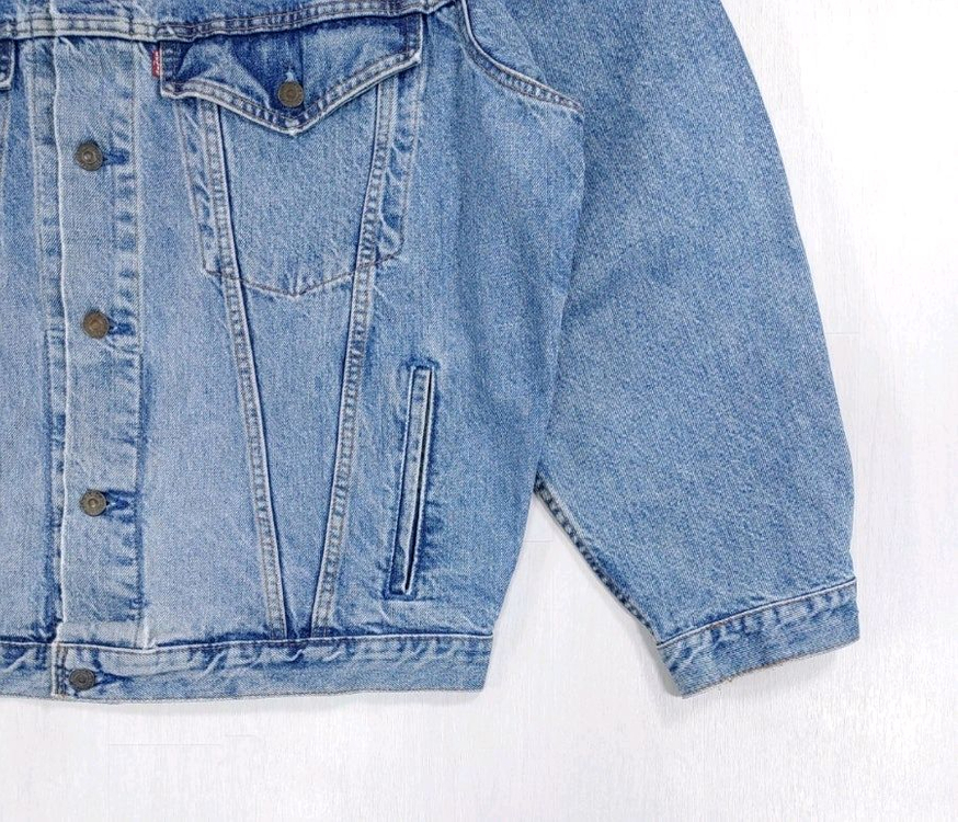 90년대 리바이스 75525-0412 오버핏 데님자켓 L--3