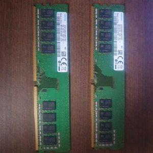 삼성 DDR4 8G 2666 램 2개 총16G 일괄 팝니다.