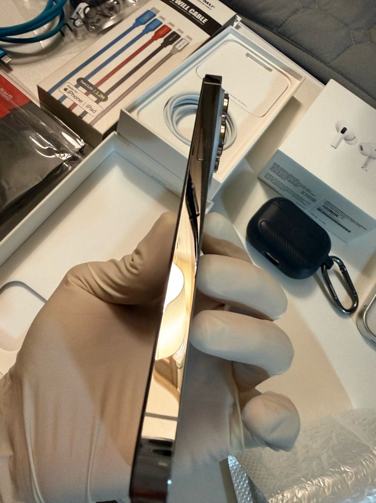 아이폰 14프로 맥스 256GB 화이트 s급+ 에어팟프로1세대 드림--2