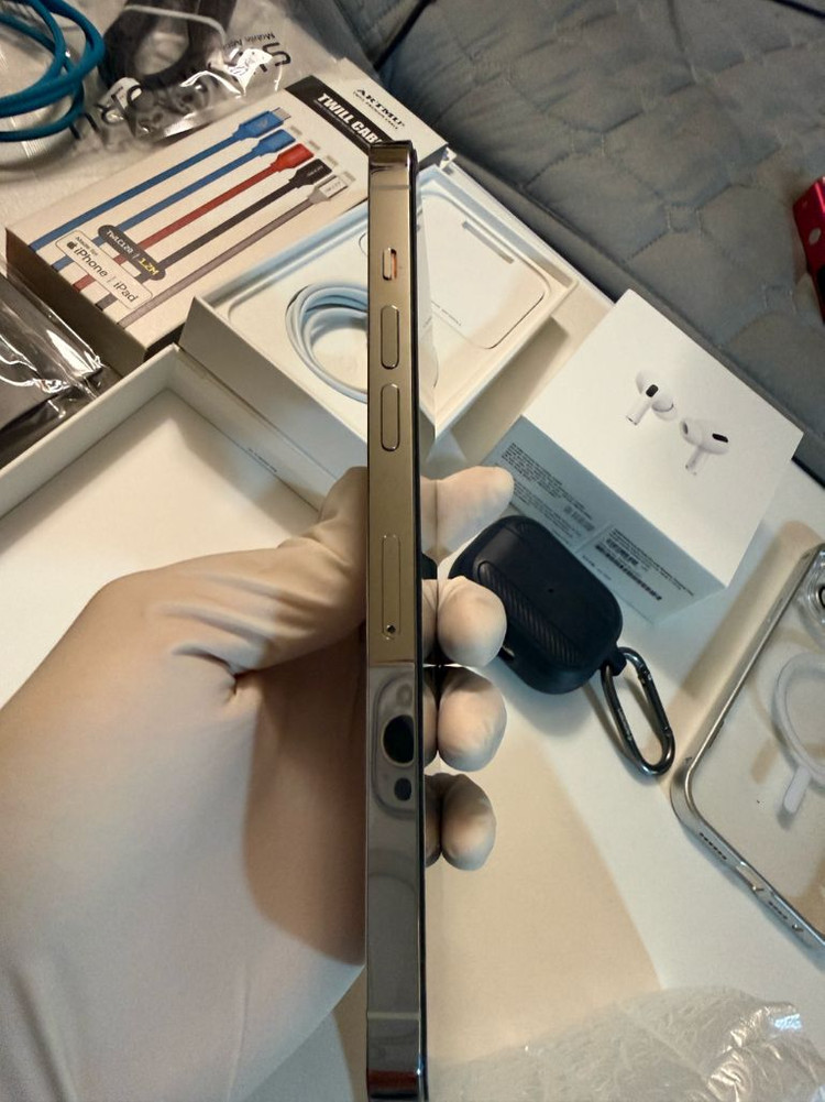 아이폰 14프로 맥스 256GB 화이트 s급+ 에어팟프로1세대 드림--4