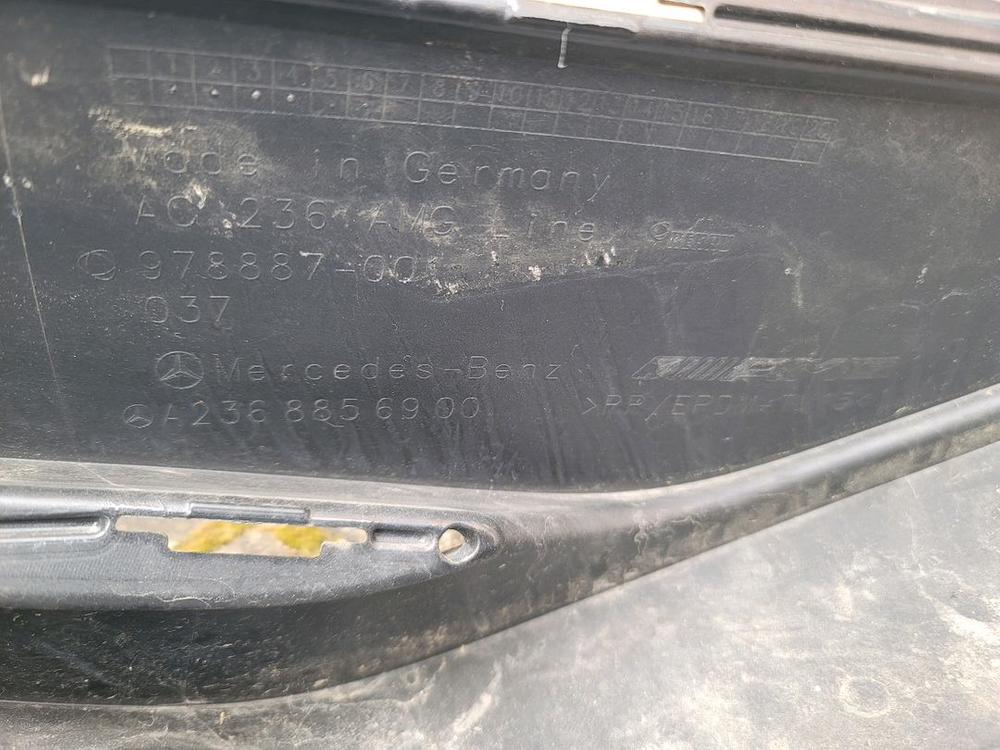 벤츠 W236 CLE 클래스 CLE 53 C236 AMGOIO 53 30 71 66앞 범퍼 입니다.브라켓 날개--7