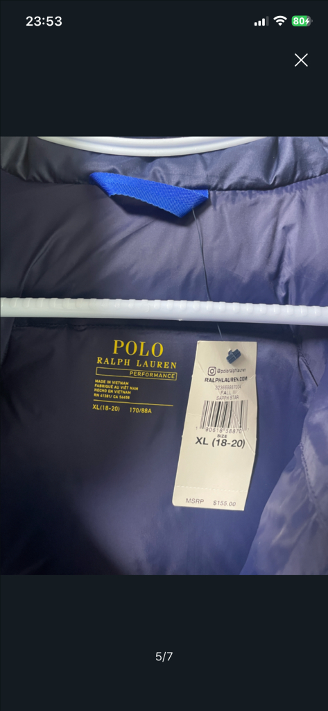 폴로보이즈XL패딩--2