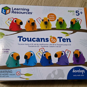 러닝리소스 투칸투텐 수연산 보드게임_단순개봉 새상품