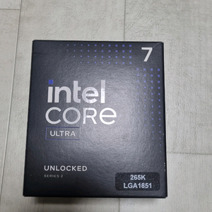 인텔 코어 울트라7 시리즈2 265K