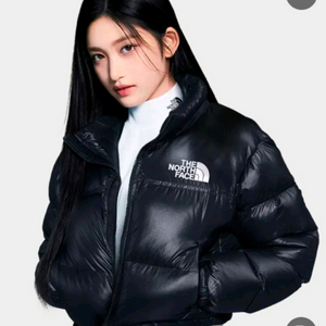 노스페이스 여성 눕시 구스다운 패딩 숏자켓 90M사이즈 새제품