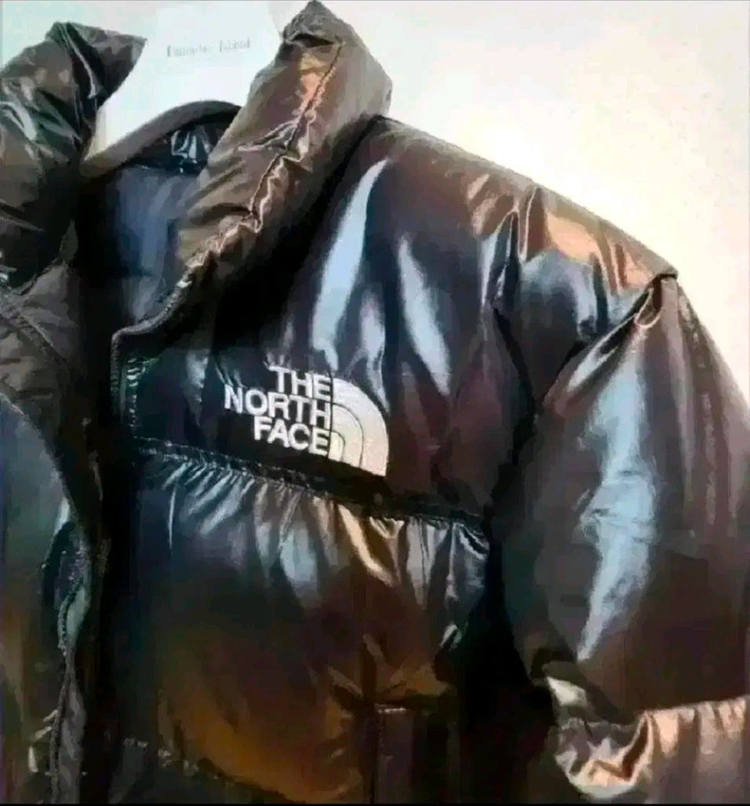 노스페이스 여성 눕시 구스다운 패딩 숏자켓 90M사이즈 새제품--5