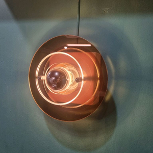 공원컴퍼니(gongone) 브라운 원형 월 램프