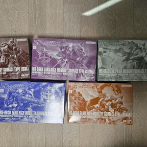 hg 서던크로스 고기동 자쿠 일괄