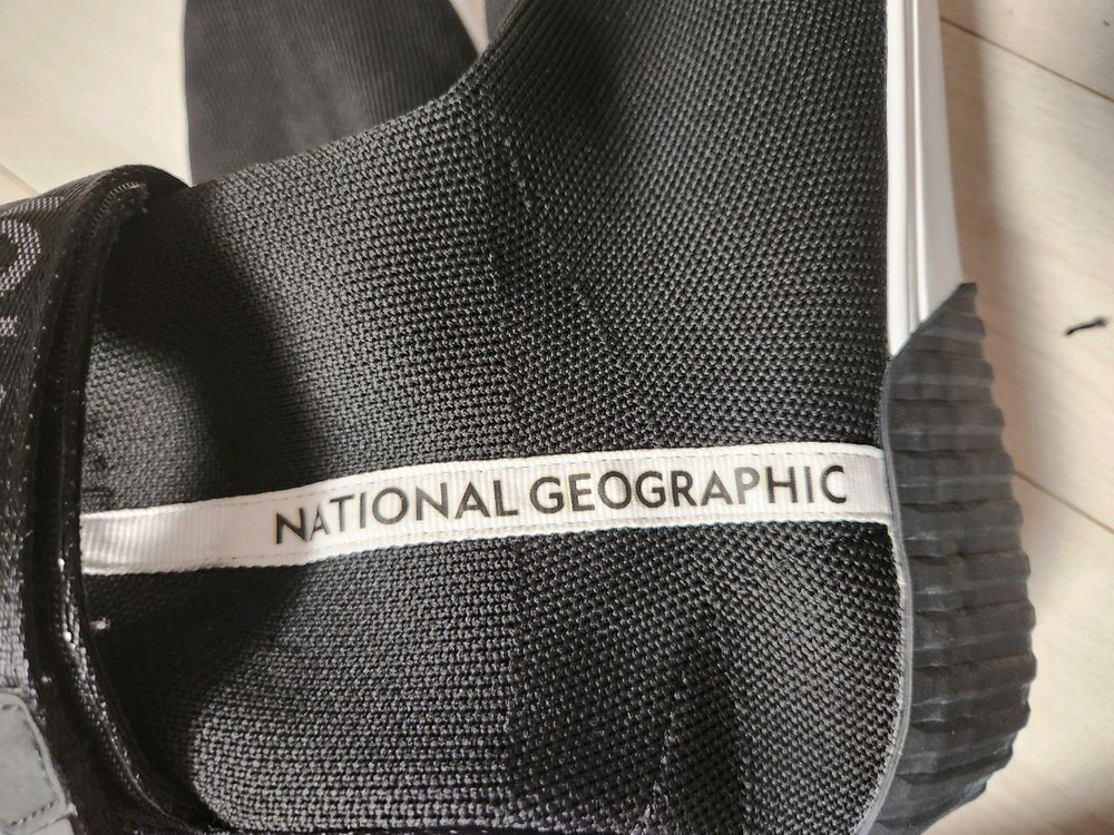 내셔널지오그래픽 N995AFW370 어반무드 니트 스니커즈 BLACK 사이즈260바닥 생활오염 외에 사진과 같이 새--8