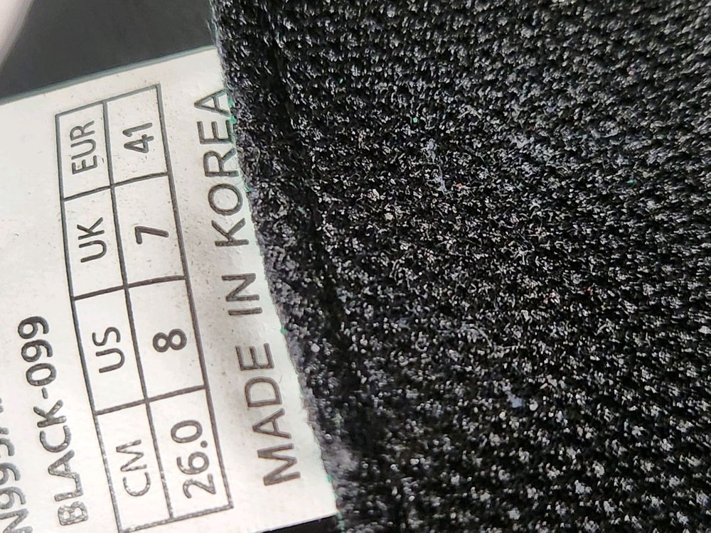 내셔널지오그래픽 N995AFW370 어반무드 니트 스니커즈 BLACK 사이즈260바닥 생활오염 외에 사진과 같이 새--9