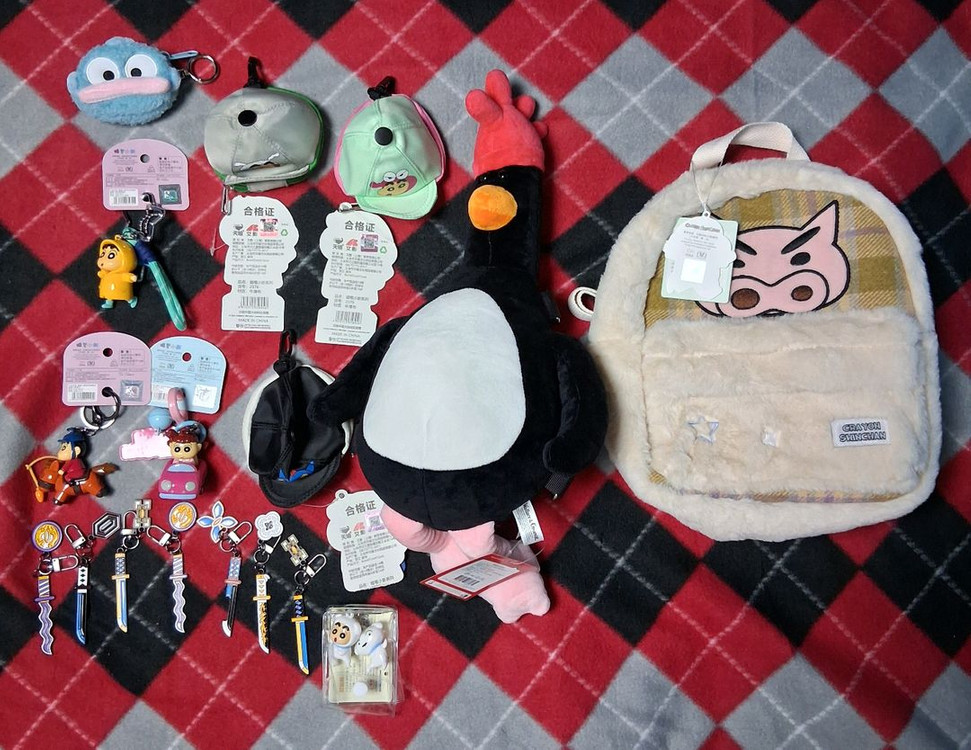 맥그로우 백팩 부리몬가방 귀멸칼날키링 짱구파우치 짱구키링/골드베렌동전지갑--0