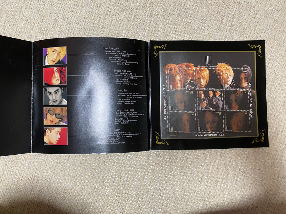 H.O.T. 에쵸티 에이치오티 굿즈 희준 우혁 토니 강타 재원--4