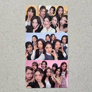 하츠투하츠 앨범 포토카드 3장 일괄