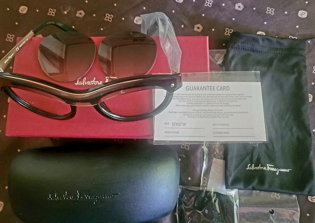 [미사용 새상품] 페라가모 선글라스+ 안경--7