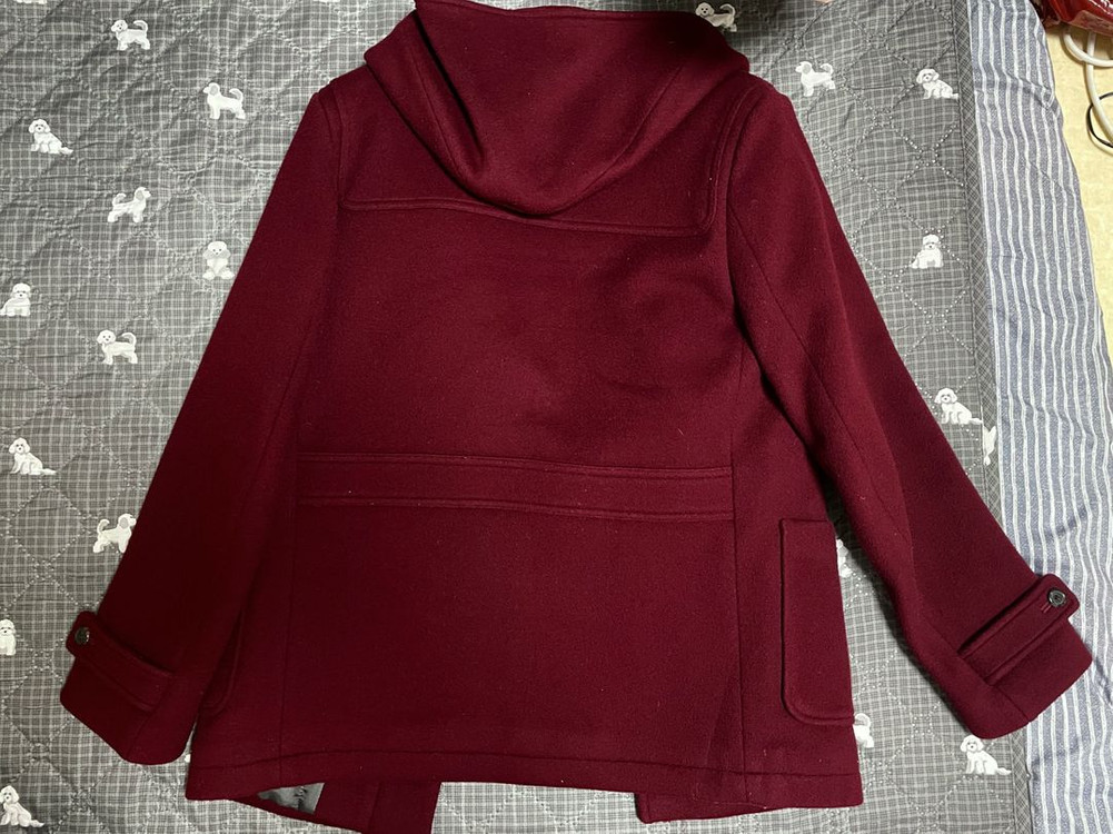 LOFI 로파이 더플코트 와인 버건디 L사이즈--1