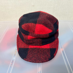 뉴욕햇 버팔로 체크 울 캡 햇 모자 미사용 미국산