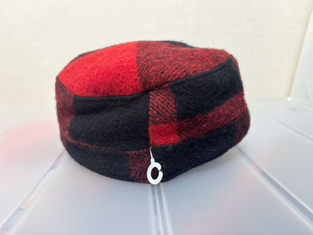 뉴욕햇 버팔로 체크 울 캡 햇 모자 미사용 미국산--4