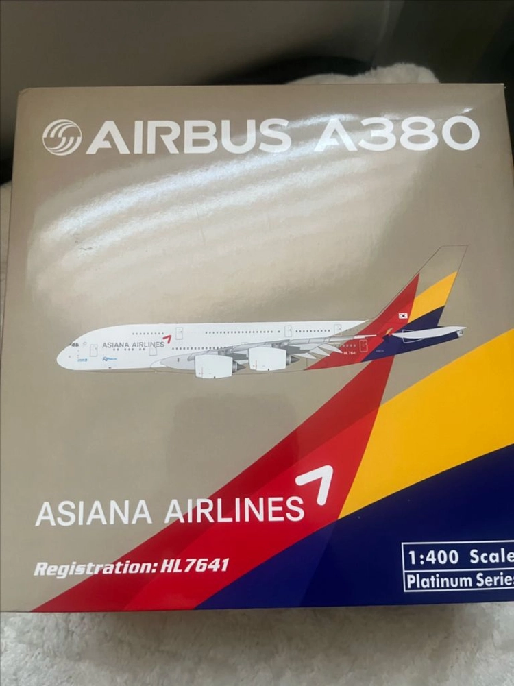 1:400 피닉스 A380 대한항공 아시아나 항공기 다이캐스트 이미지
