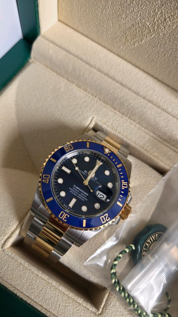 롤렉스 서브마리너 청콤 41mm 미착용 이미지