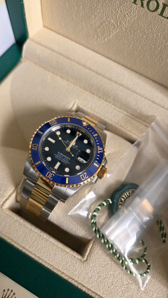 롤렉스 서브마리너 청콤 41mm 미착용 이미지