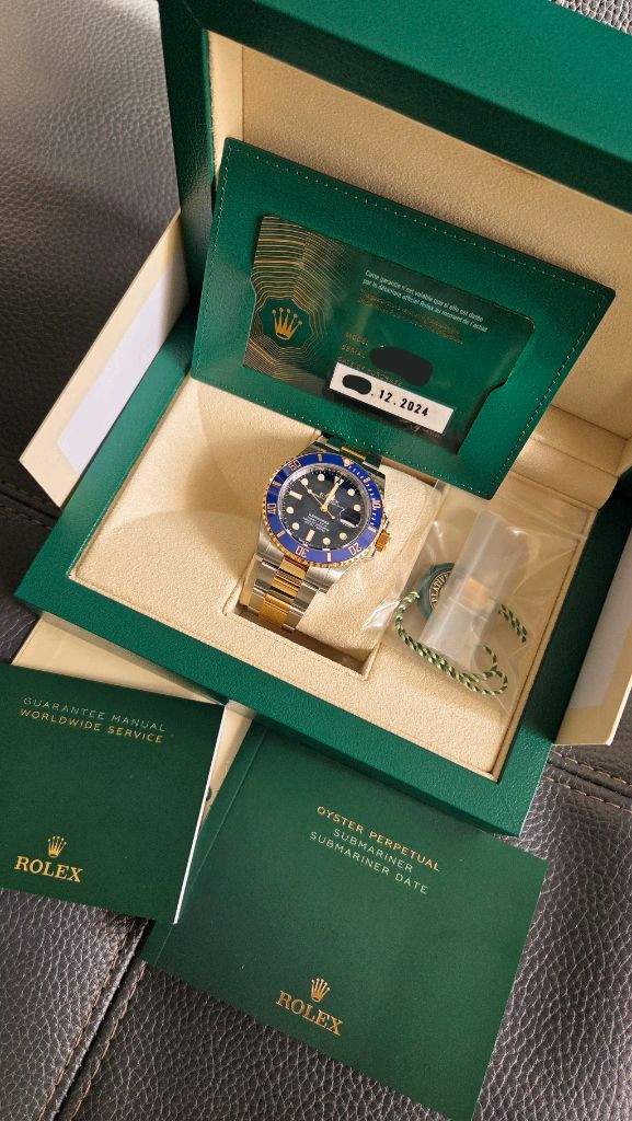 롤렉스 서브마리너 청콤 41mm 미착용 이미지