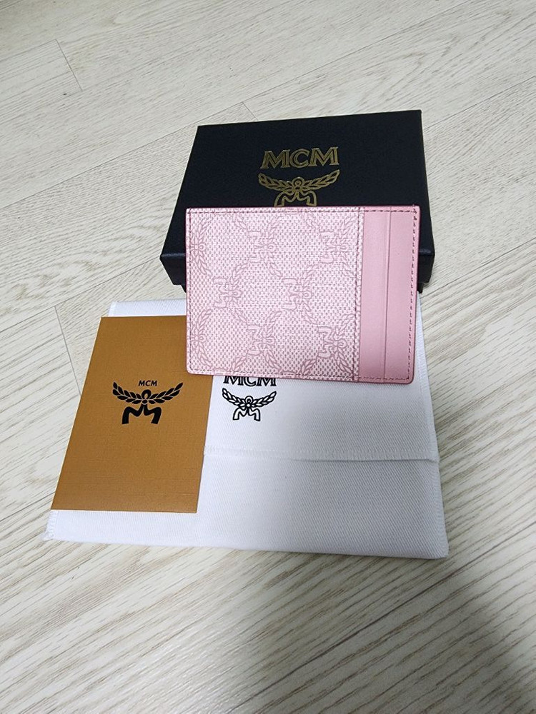 MCM카드지갑 새상품--1