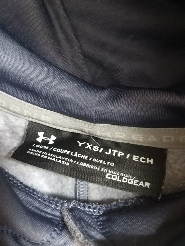 남여아동 언더아머 기모 후드티 (100-110)--3