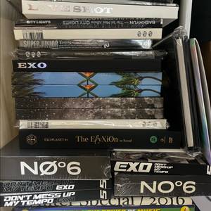 엑소 개봉 앨범 모음 EXO 백현 솔로 카이 디오 세훈 시우민 수호 찬열