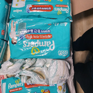 팸퍼스 베이비드라이 팬티5단계