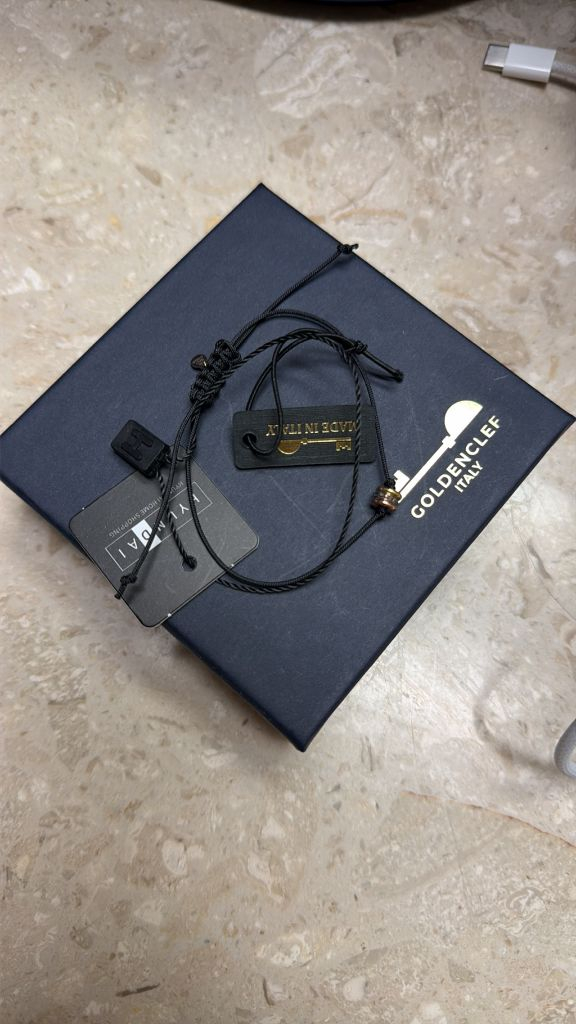 18K 트리니티 브레이슬릿--2