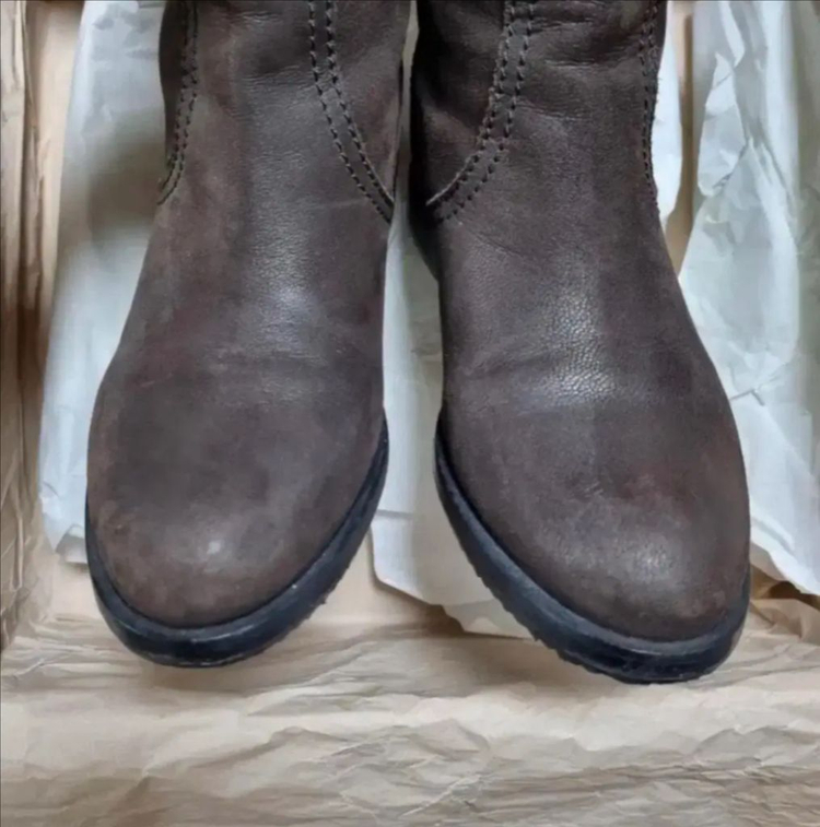 프라다 부츠 라이딩 라이더 부츠 36--4